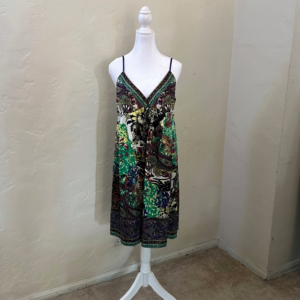ICE Paisley Multicolor Dress  Knee-length 12